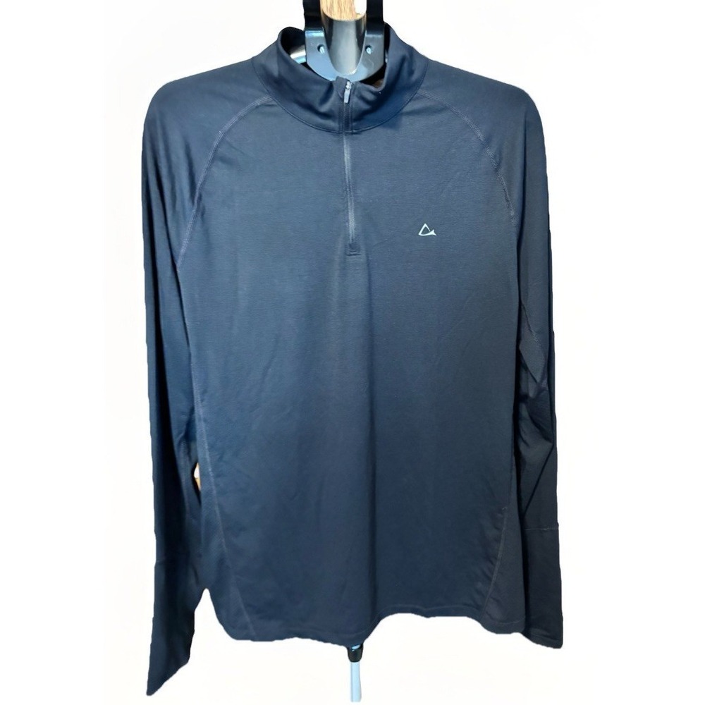 Paradox DriRelease Womens XL 1/4 zip Pullover Shirt Long Sleeve Thumb Holes Base
